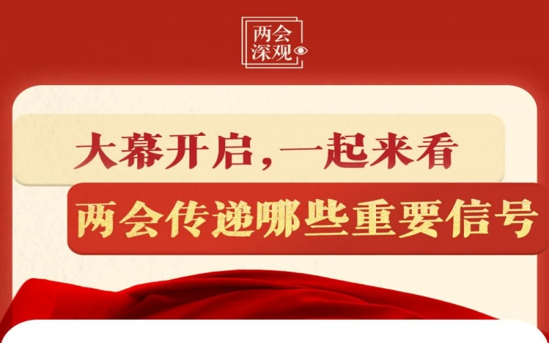 兩會(huì)深觀｜大幕開(kāi)啟，一起來(lái)看兩會(huì)傳遞哪些重要信號(hào)